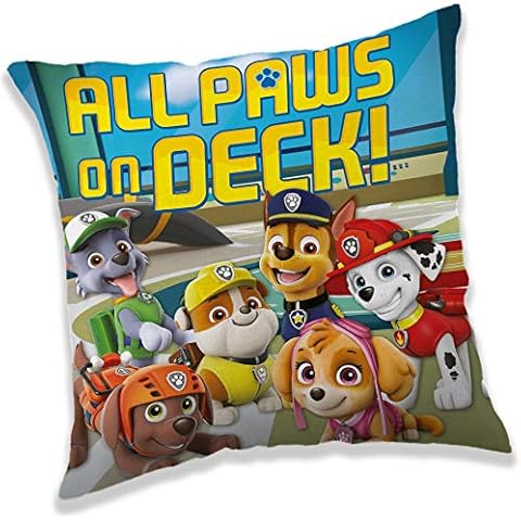 L-S KIDS BOUTIQUE Paw Patrol Reversible Cushion 40 x 40 cm Cover