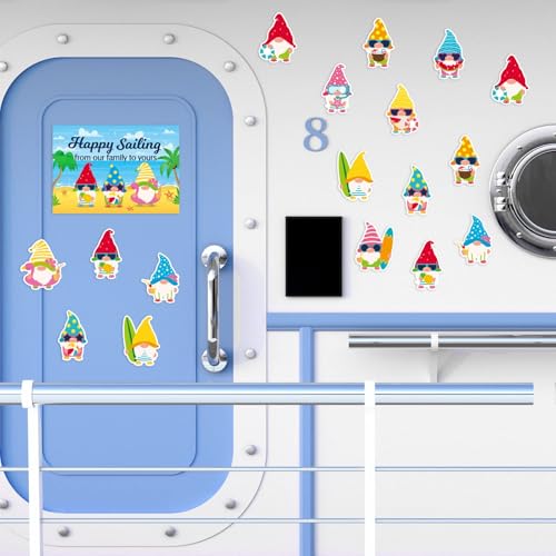 Set de 12 Imánes Grandes Decorativos para Puerta miniatura 4