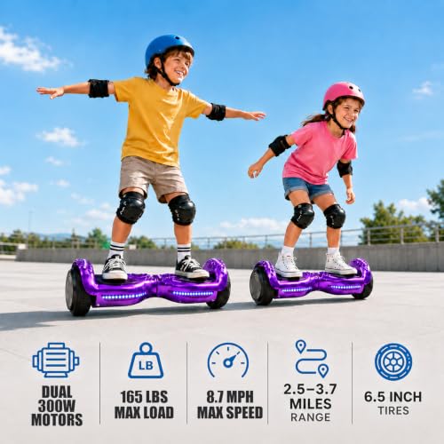 XERATH Hoverboard for 7-12 Year Olds