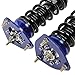 KILOAUTO Adjustable Coilovers Suspension Kit fit for 2005-2005 for Saab 9-2X，2003-2008 for Subaru forester GDA GDB，2002-2007 for Subaru Impreza Coilover Struts Spring Shocks(Blue)