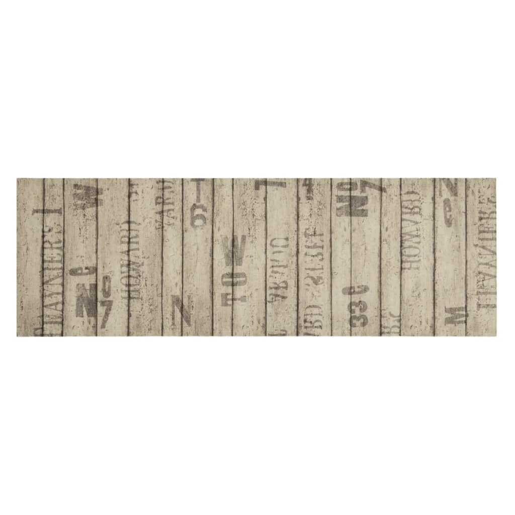 Tapis de cuisine lavable en velours 60x180cm antidérapant