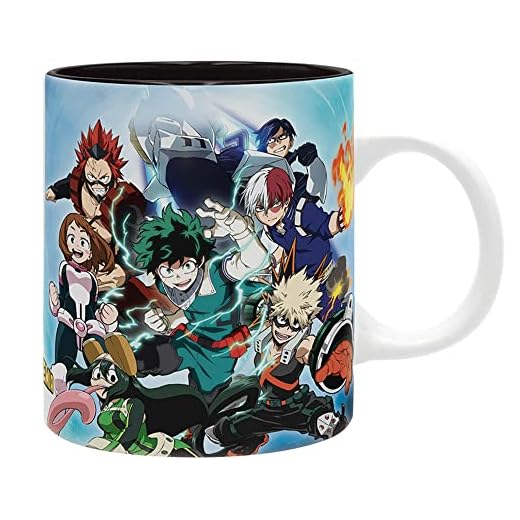 My Hero Academia Heroes VS. Villains Unisex Taza estándar cerámica