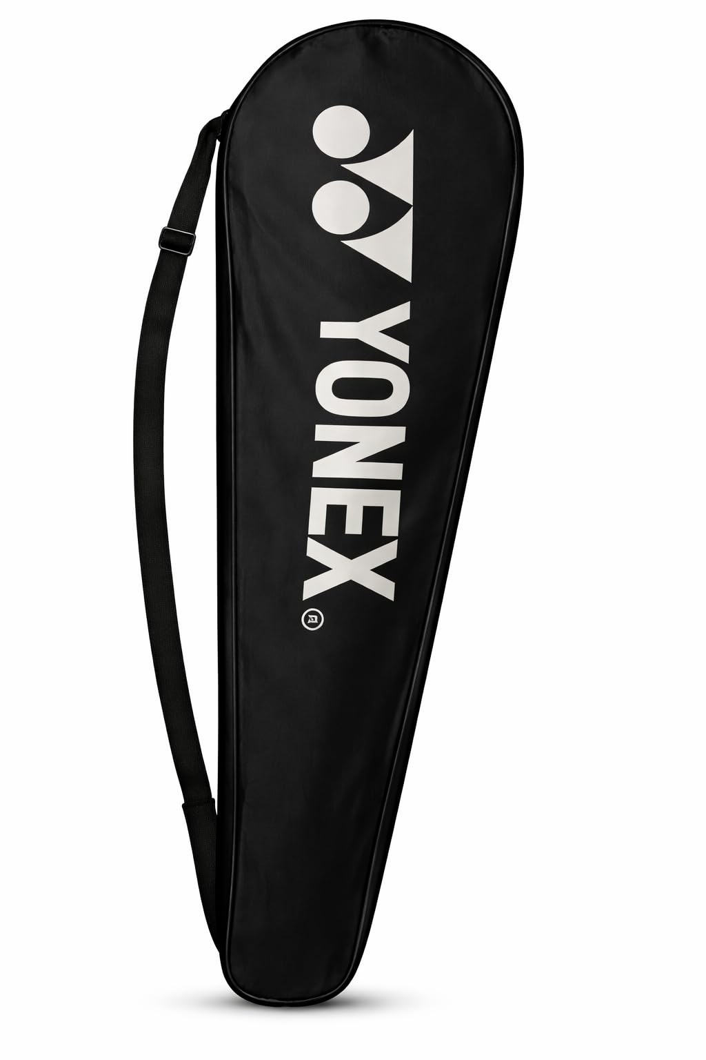 YONEX Torba na rakietę do badmintona, czarna, z regulowanym paskiem na ramię