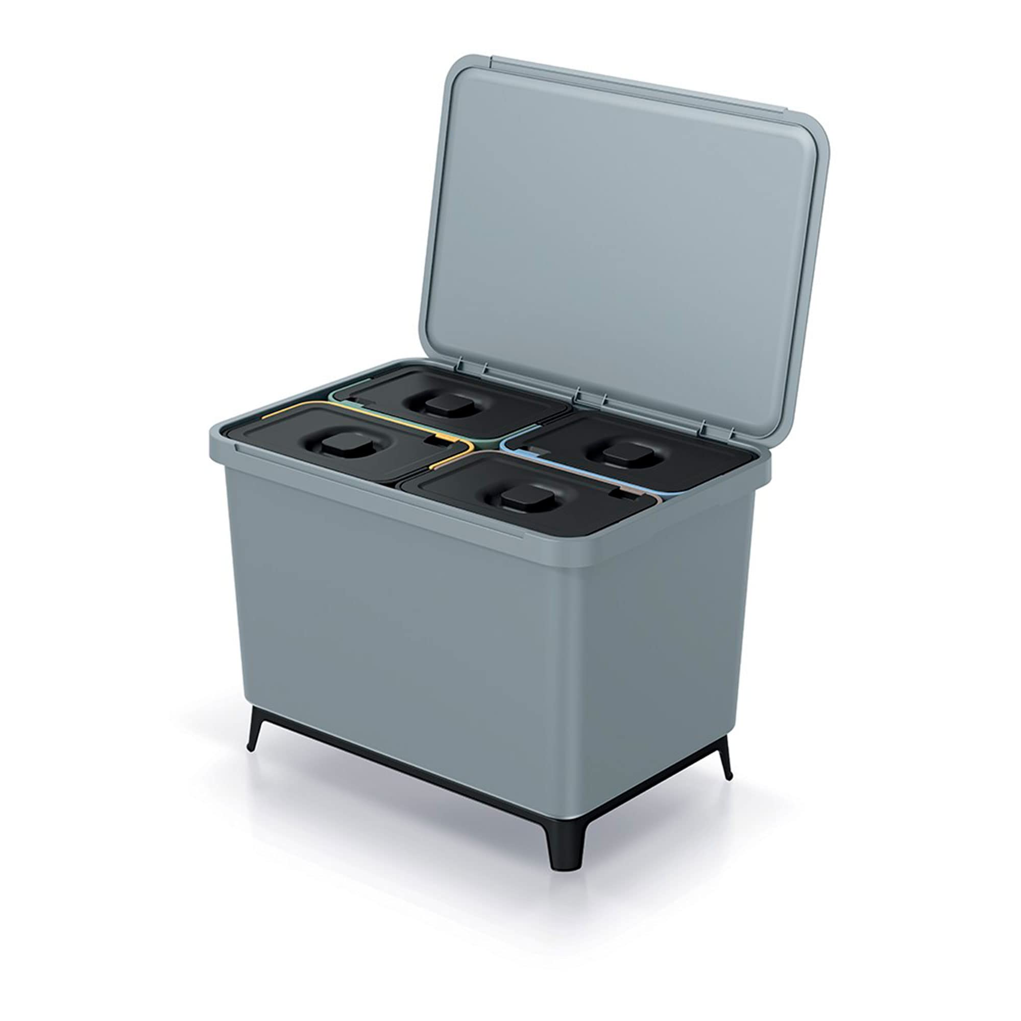 Sistema di classificatore di riciclaggio grigio 4x10L Keden