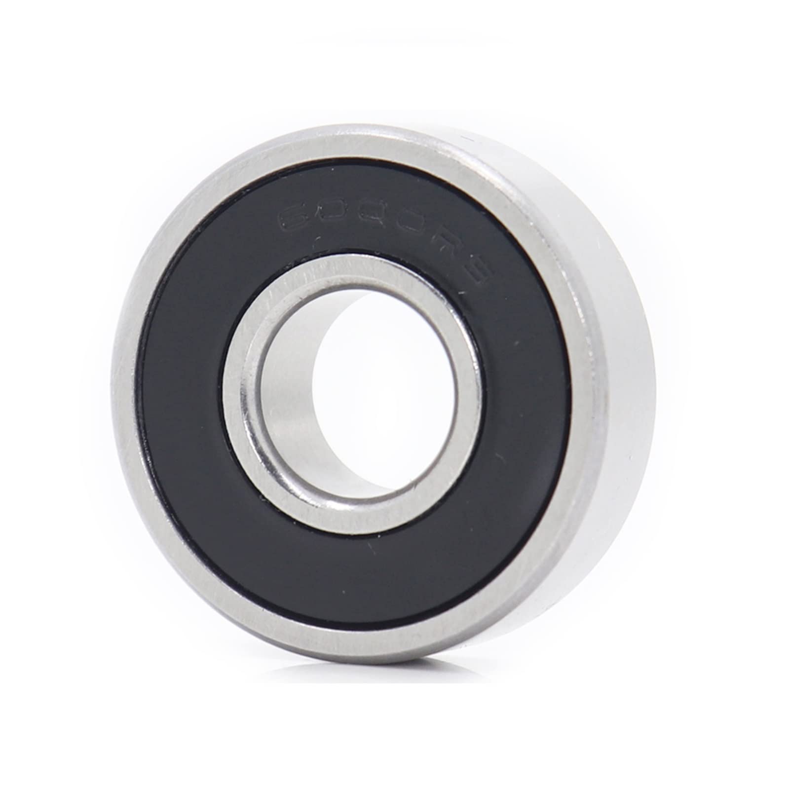XRKJKQIDG 1PC 6000-2RS Stainless Bike Bearing 10 * 26 8mm ABEC-3 Bicycle Hub Front Rear Hubs Wheel 6000 RS Ceramic Balls Bearings