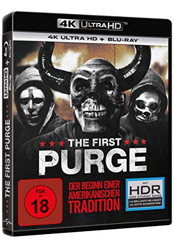 The First Purge – 4K Blu-ray (UHD + Blu-ray Disc)