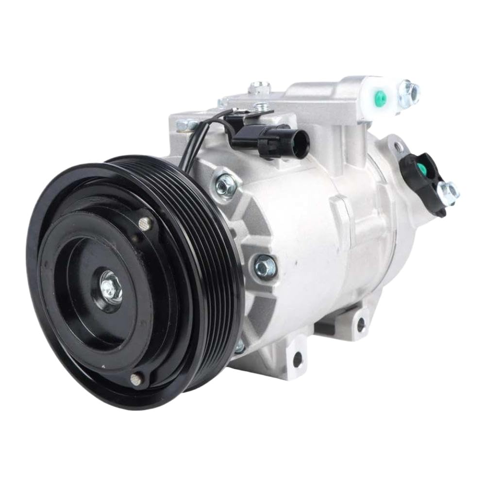 Cravycqxt Onecolor 12V 6Sbu16 Dv16 A/C Compressor And Clutch Compatible With Rondo Carens Replacement For 97701-1D200 977011D300 977011D300as 6Pk 60-02284Na Co 10986Sc
