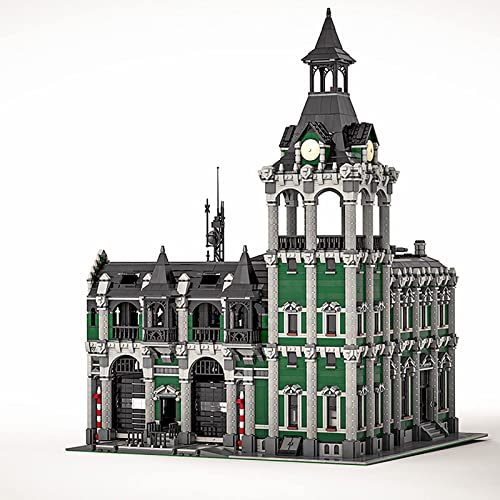 ZRY City Bahnhof Bausteine, Modular Building DIY Architektur Modellbauset, 12597 Teile Klemmbausteine Kompatibel mit… – Bild 3