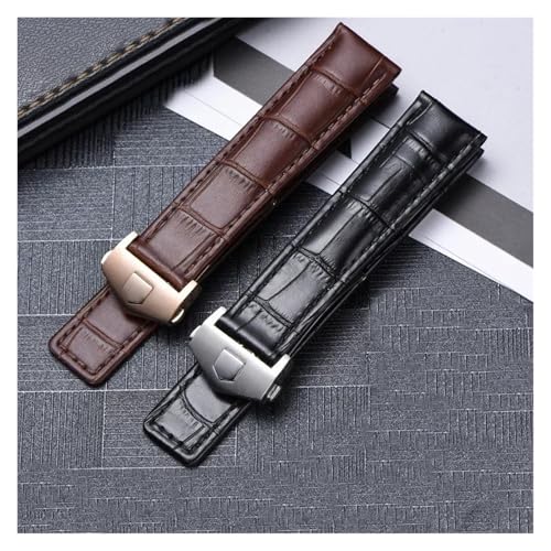 Bracelet Tag Heuer Carrera Monaco cuir véritable solide anti-usure - 3