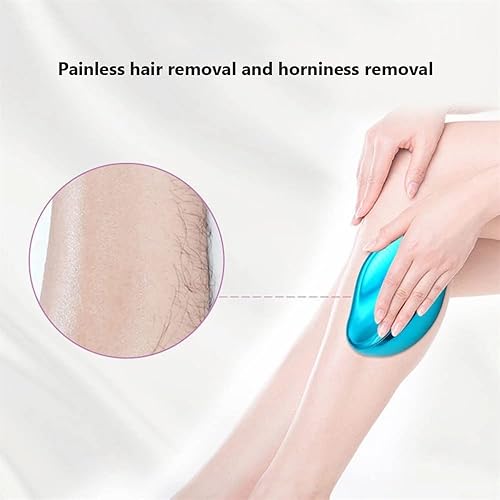 Miniatura 8 de Crystal Hair Eraser, Crystal Hair Remover for Women and Men, Painless Exfoliation Magic Crystal Hair Remover Crystal Smooth Hair Remover for Legs