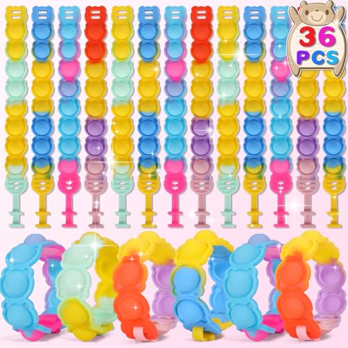 Ogni Ora 36 Stück Bär Pop Armbänder Kinder