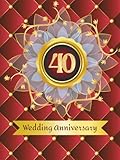 Photo Gallery 40th wedding anniversary guest book: wish book to collect messages from guest, keepsake of ruby jubilee party Photo Gallery 40th wedding anniversary guest book: wish book to collect messages from guest, keepsake of ruby jubilee party