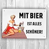 HERSTELLUNG - Von Hand hergestellt in Deutschland / aus 3 mm starker, stabiler Holzplatte gefertigt / sehr robust / mit hochwertigen Druck / Größe: 18 x 12 cm