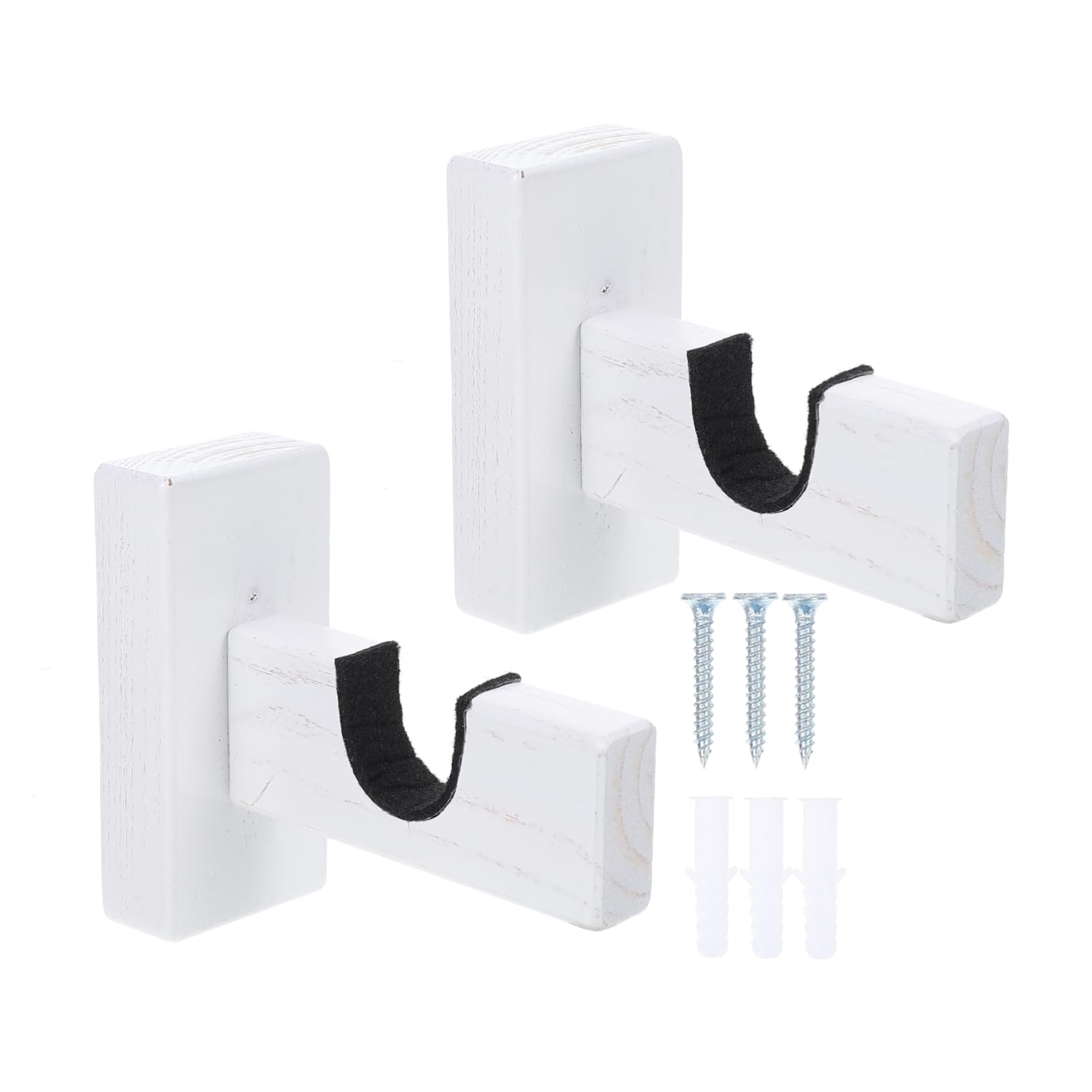 BESPORTBLE 1 Pair of Wall Mounted Multi Function Bat Hangers Durable Baseball Bat Racks for Home Use Ideal for Displaying and Organizing Bats