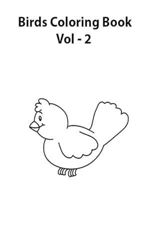 Birds Coloring Book Vol -2
