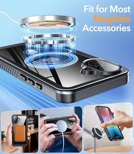 Oneagle for iPhone 17 Case Waterproof IP68 Underwater Fit for MagSafe - image 3