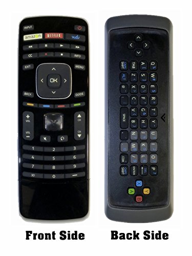 USBRMT New VIZIO Replacement Remote XRT301 (XRT110 3D Keyboard Version) for Vizio Smart