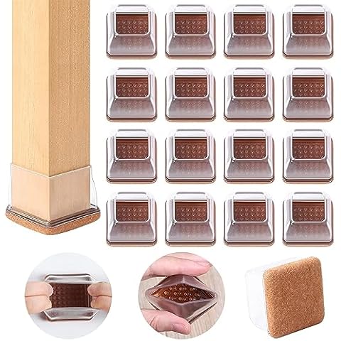 Ezprotekt 24 PCS Silicone Chair Leg Protectors Cover