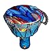 RUOSWTE Djembe Bongo ，Goblet Drum Made Of Goat Leather Drum Head, Hand Painted Cloth, West African Style, Gift For Beginners (B)