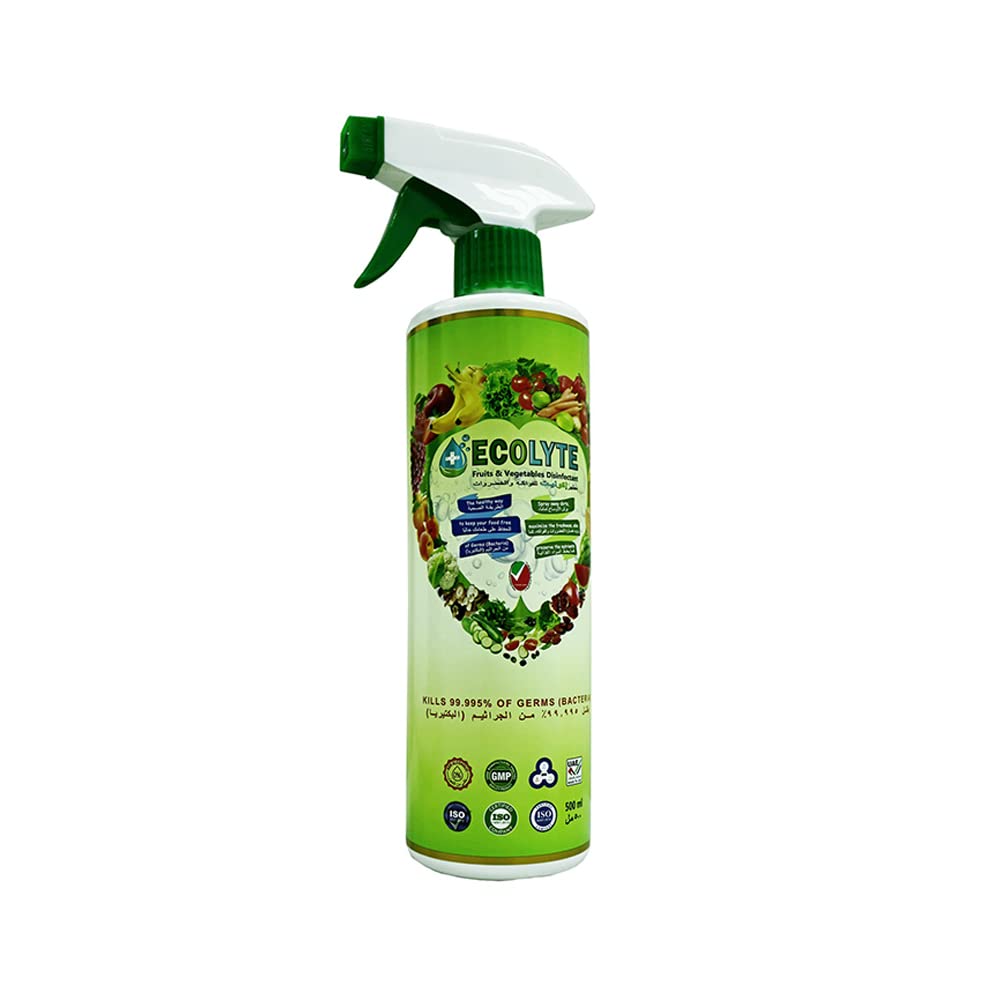 Buy Ecolyte Fruits and Vegetables Disinfectant Spray 500 ml Online at