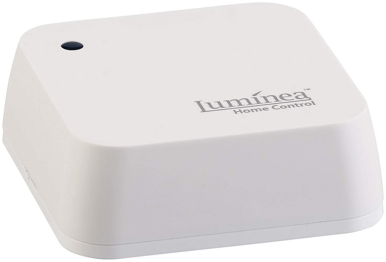 Luminea Home Control Dämmerungssensor: 2er-Set Wetterfeste WLAN-Licht- & Dämmerungs-Sensoren mit App, IP55 (Steckdose mit Sonnensensor, Lichtsensor Smart, Rollo)