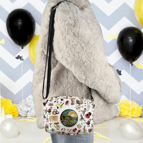 WCGXKO Fantasy Bookish Fandom Crossbody Bag L Ring Gift Literature Gift for Movie Fans 5