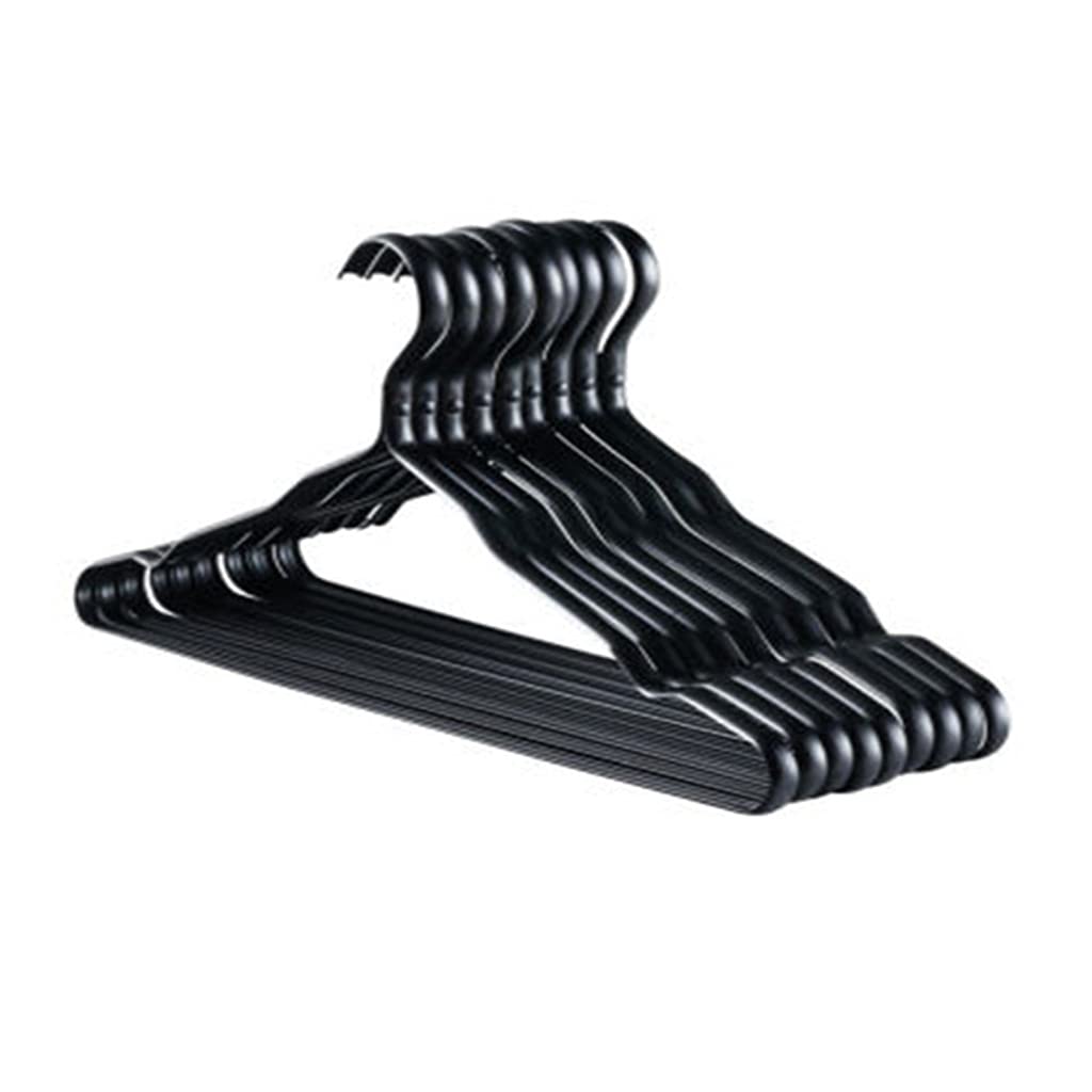 Ankexin 10Pcs Aluminum Alloy Clothes Hangers Non-Deformed Coat Drying Rack with