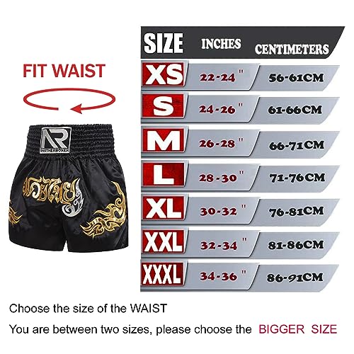 Qahdeikd Muay Thai Shorts Boxing Fight Kickboxing Grappling Training Workout Gym Shorts For Men Women Kids thumb #3