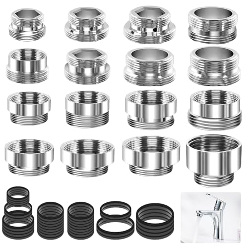 INF Messing Wasserhahn Adapter Set für IBC Transporttanks