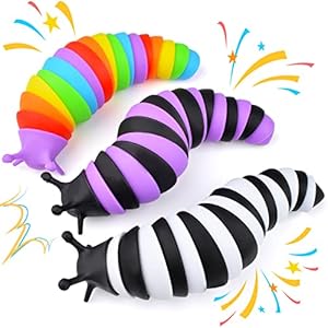 Cevioce Fidget Slug Toy 3Pcs Autism...