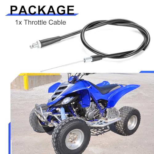 Image of Throttle Cable Compatible with Yamaha Raptor 660 YFM660R 2001-2005 5LP-26311-00-00