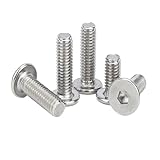 Tête ronde ultra fine et ultra plate : la tête de la vis est une conception à tête ronde ultra fine et ultra plate, qui aide à réduire la partie saillante de la tête de la vis et convient aux applications où l'espace est limité. ou une surface lisse est requise