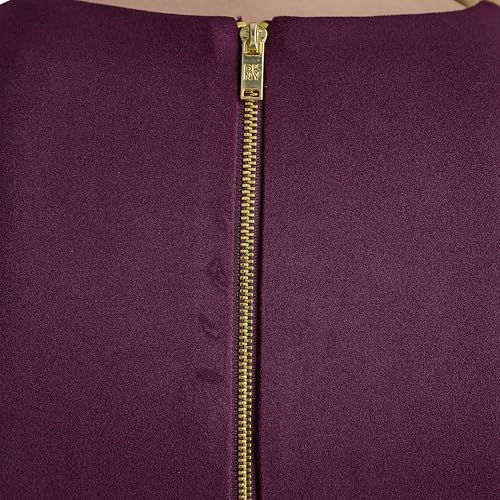 Image of DKNY Women's Tulip Sleeve Fit & Flare Mini Dress