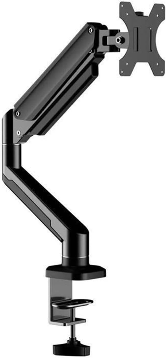 Single-Screen Aluminum Alloy Monitor Stand Pneumatic arm Computer Telescopic Rotating Lifting Shelf Load-Bearing 10KG