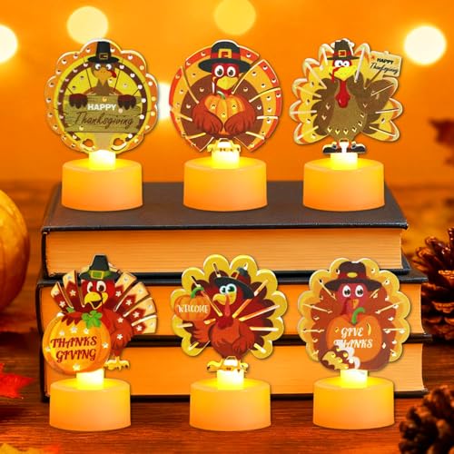 Bougies chauffe-plat à LED sans flamme : cadeaux parfaits et décoration de table festive