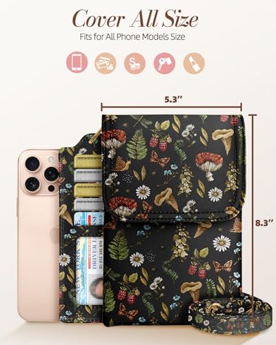 Image of Bistup Small Crossbody Bags for Women Cross Body Purse Handbag Leather Cute Medium Cell Phone Bag Wallet Pouch
