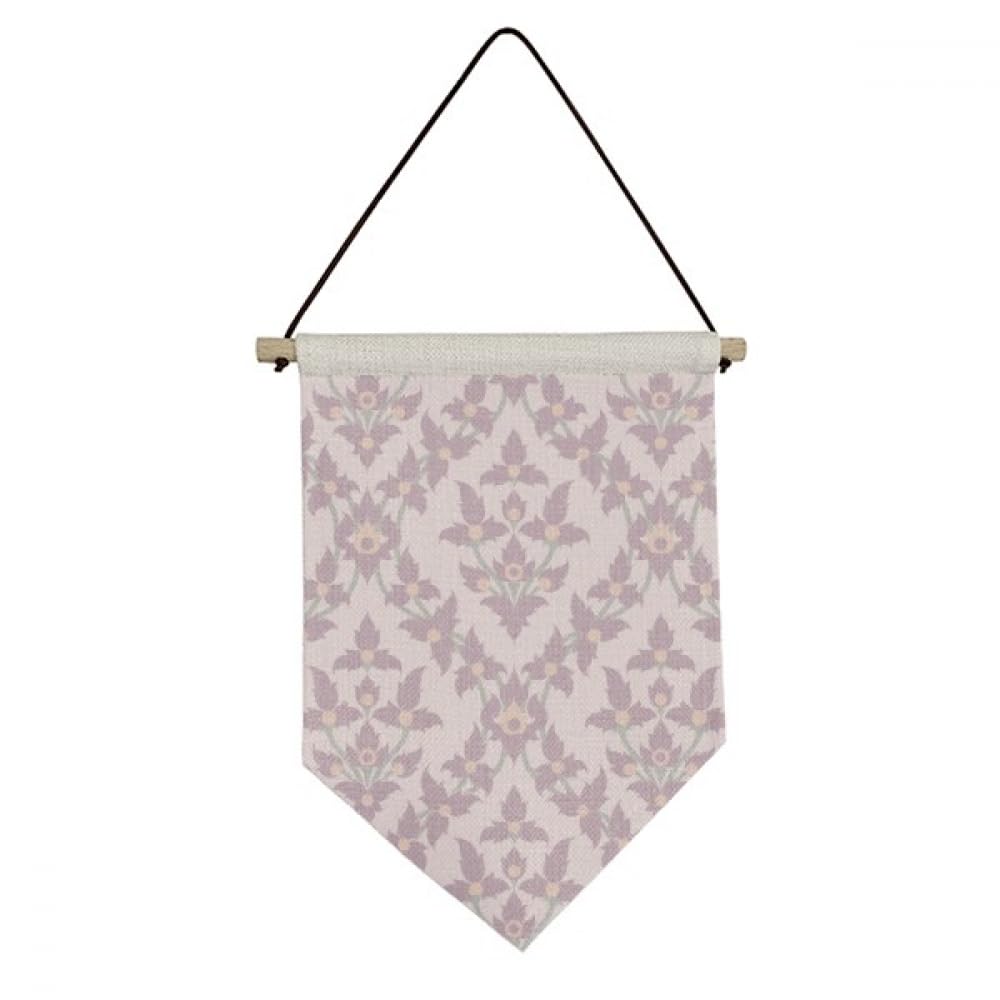 Bannière en toile fleurs lilas suspendre décoration murale salon