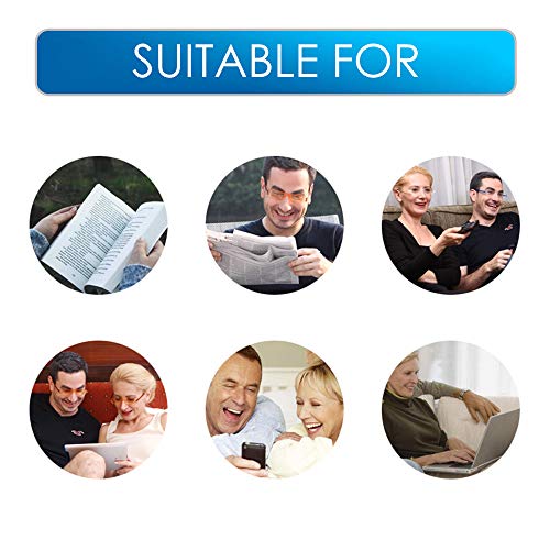 Teraise Rimless Reading Glasses Fashion Diamond Cut Edge Design Anti-Blue Lens Spectacle Readers For Men #TOP1