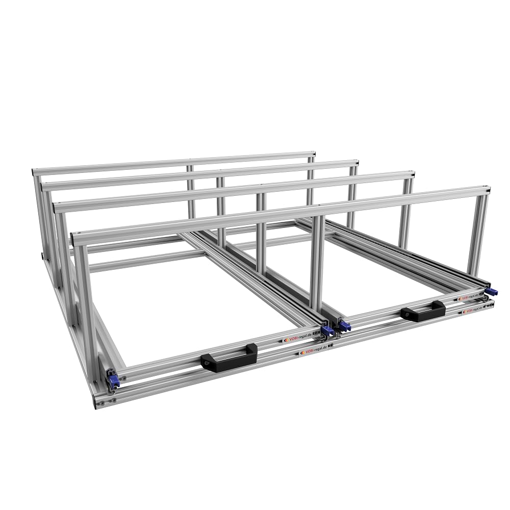 Heckauszug Kastenwagen Doppelauszug, Ablagefläche, 952x908 mm, 100 kg
