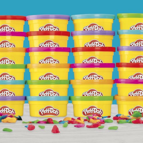 Play Doh Party Favor Pack Bulk 24 of Modeling Compound with Cutters Classroom Supplies - image 7