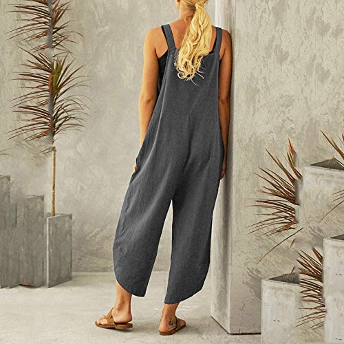 Mono informal para mujer de estilo casual moderno con prácticos bolsillos 5