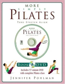 Hardcover More Simply Pilates [Book and DVD] Book