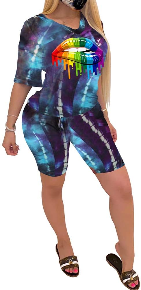 tuta per donne 2 pezzi labbra