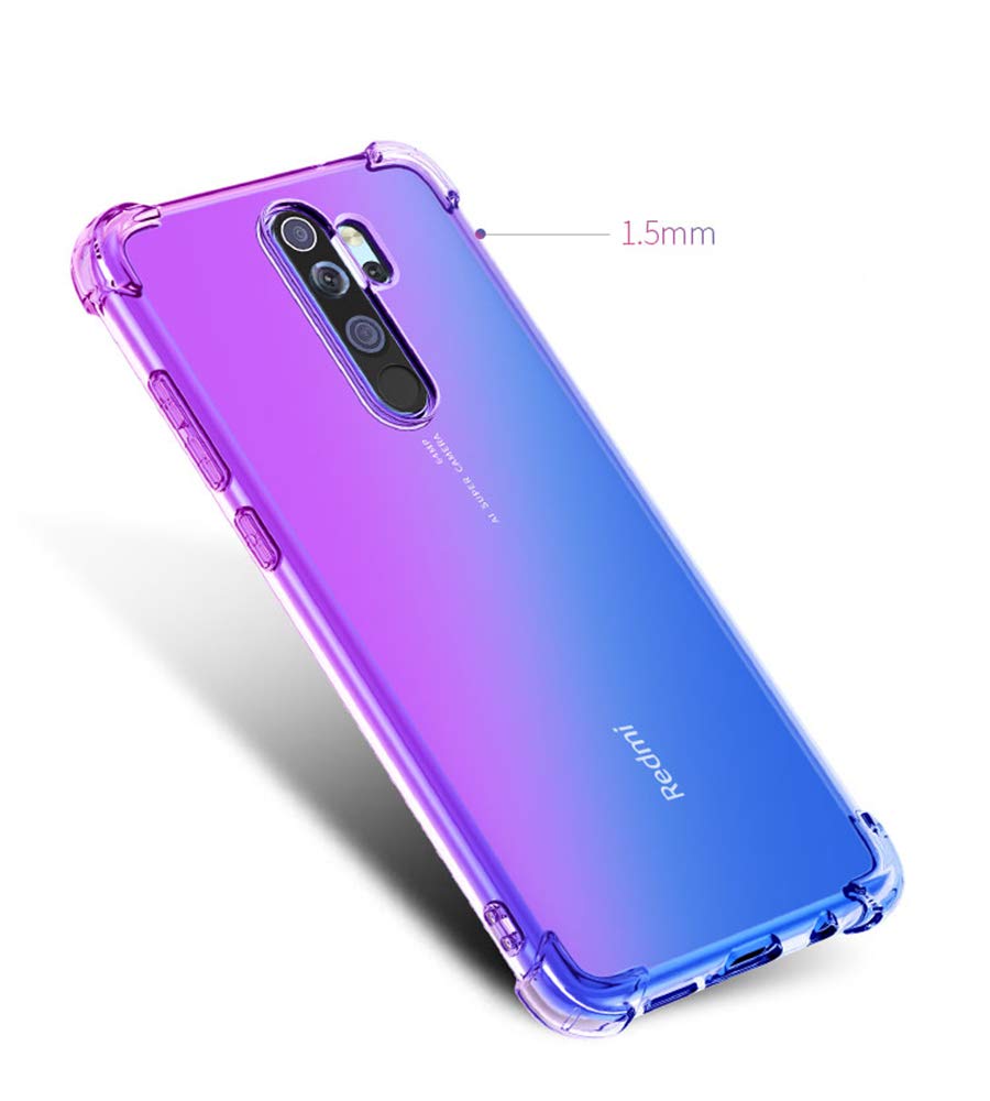 Fitudoos Cover per Xiaomi Redmi Note 13 4G,Custodia Sottile in TPU