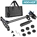 Neewer Carbon Fiber 24 inches/60 Centimeters Handheld Stabilizer with 1/4 3/8 inch Screw Quick Shoe Plate for Canon Nikon Sony and Other DSLR Camera Video DV up to 6.6 pounds/3 kilograms (Black)