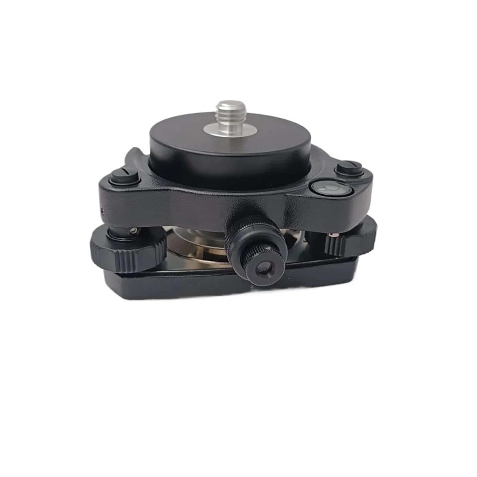 Black Tribrach With Optical Plummet & GPS Tribrach Adapter With 5/8