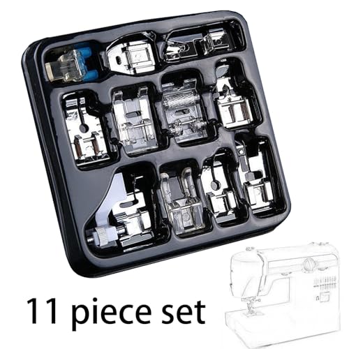 Kit de 11 pies para máquina de coser miniatura 6