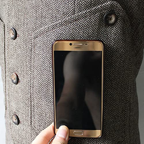 Vest for Men Formal Dress Business Casual Herringbone Tweed Vest Jacket for Men Waistcoat2