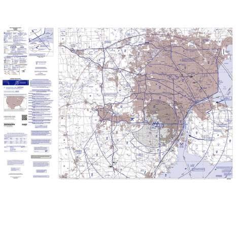 Carta VFR Helicóptero Detroit HELDET