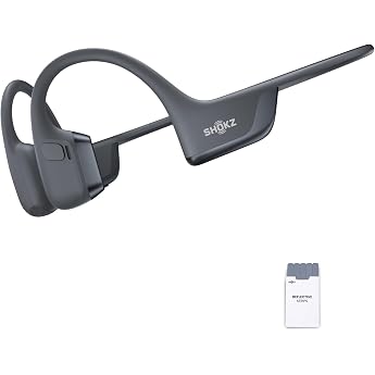 SHOKZ OpenRun Pro 2 Bone Sound Sports Headphones - Black | Open-Ear-Kopfh&ouml;rer Bluetooth 5.3, 12 Std. Akku, IP55, Noise-Cancel